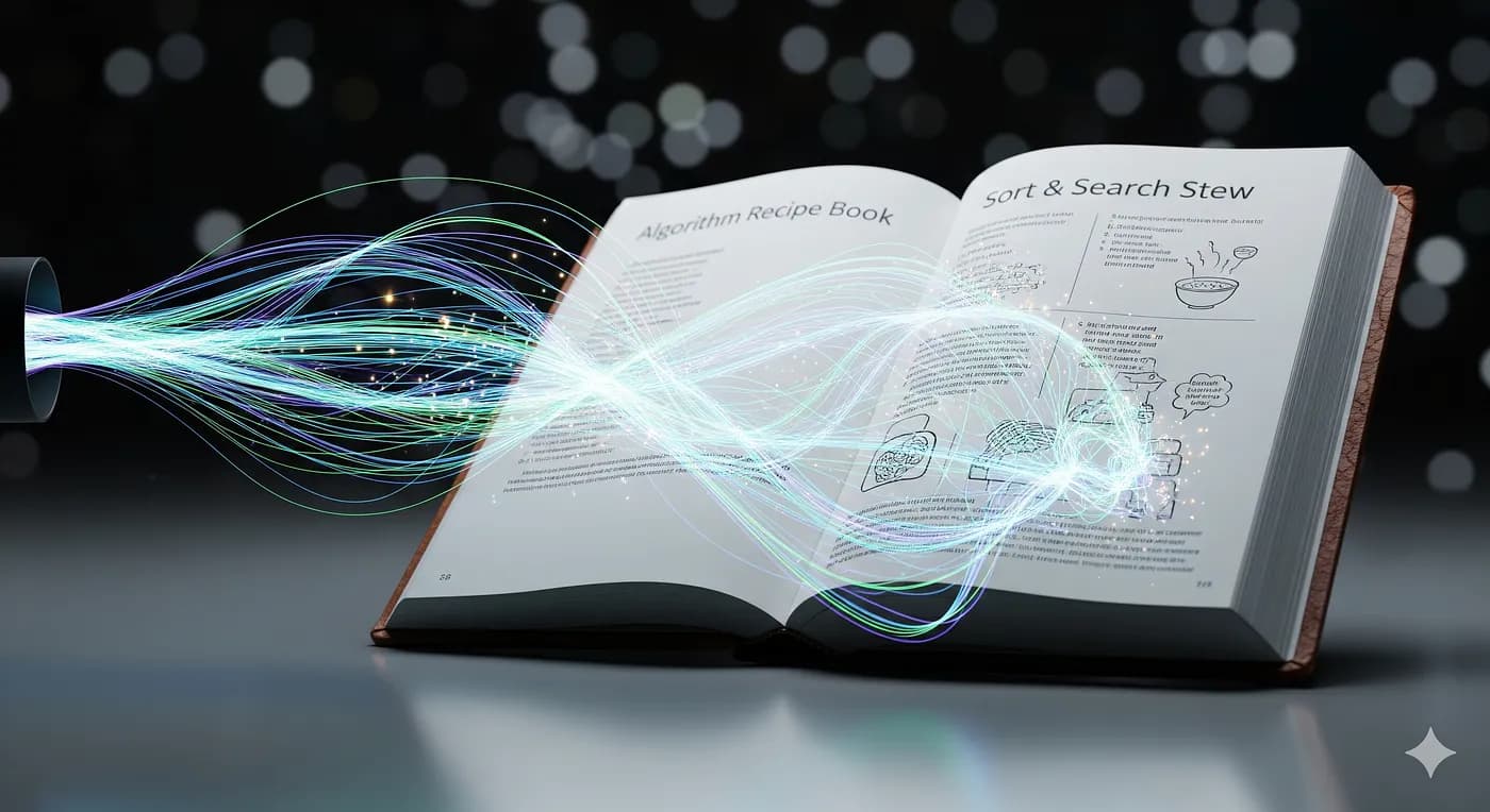 Cover for 🔍 The Secret Recipe Behind Your Digital World: What is an Algorithm?