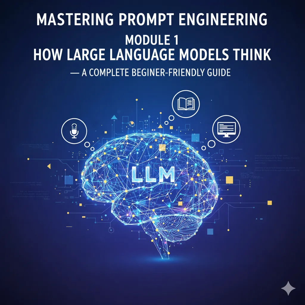 Cover for 🧠 Module 1: How Large Language Models Think